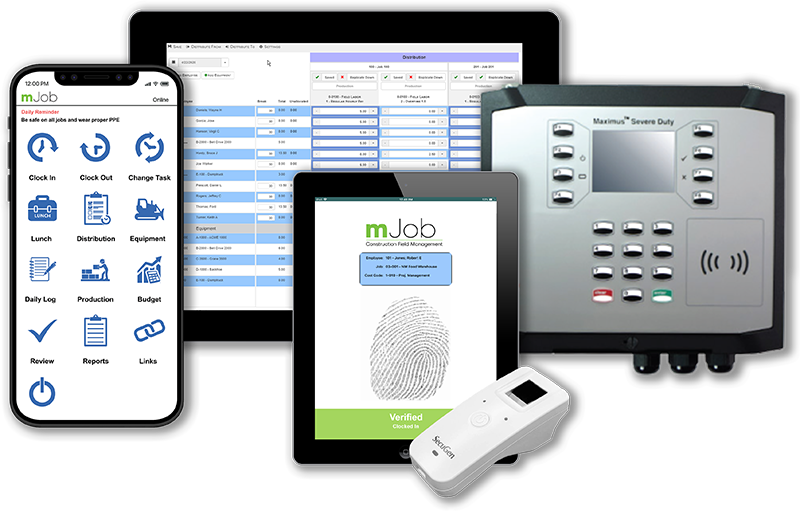 Texas construction software suite by mJobTime