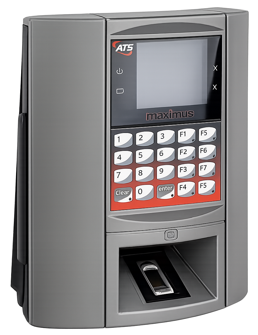 Maximus Time Clock Front View