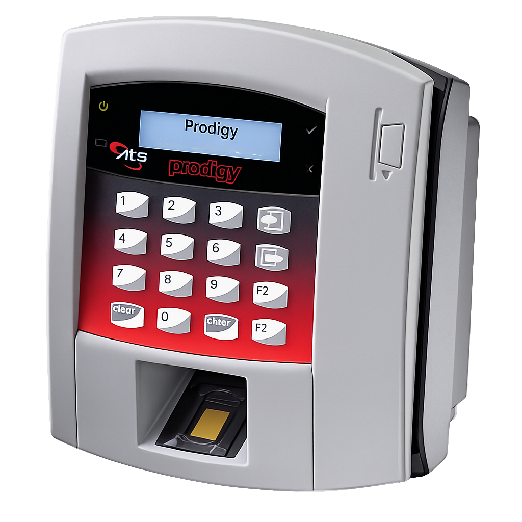 Prodigy Time Clock Angled View
