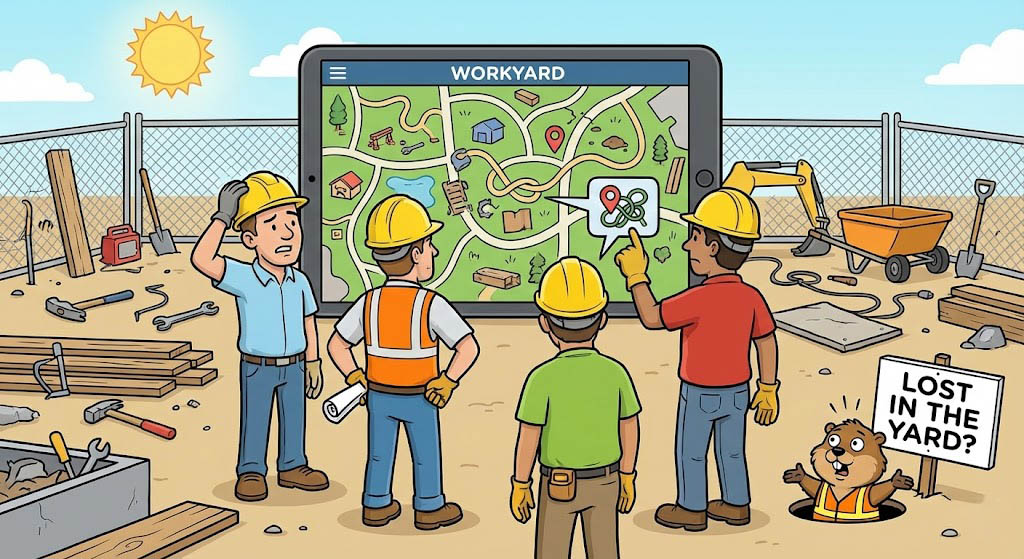 Construction professionals evaluating a professional Workyard alternative for better financial tracking