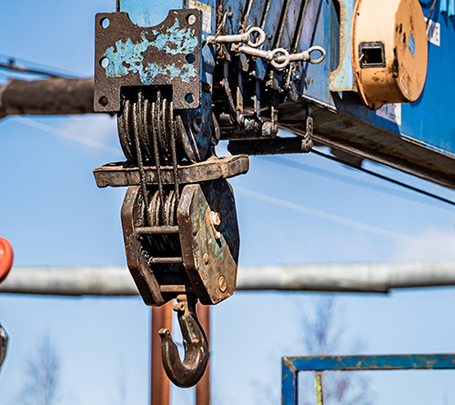 Industrial contractor crane and heavy equipment tracking