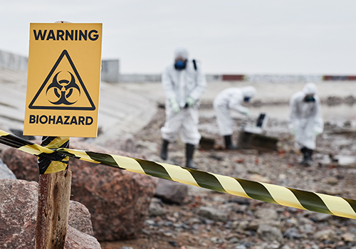 Remedial construction crew managing site data