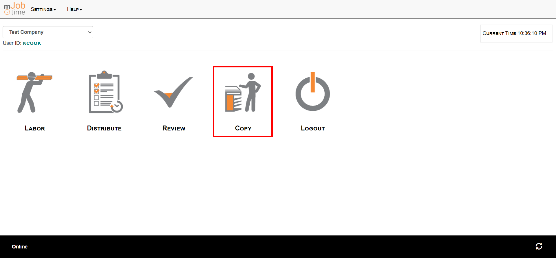 Copy Button